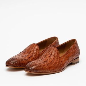 TAFT Monaco loafer in woven leather